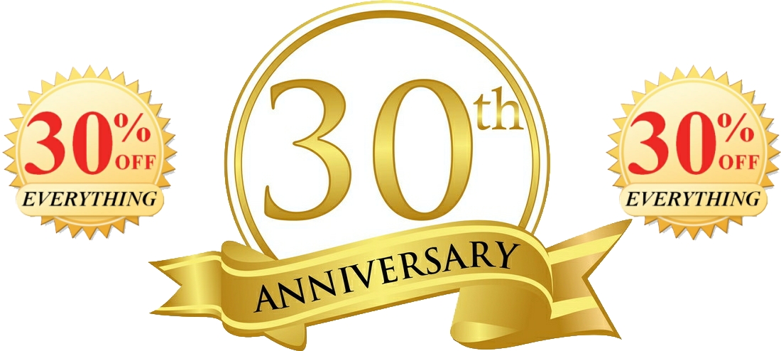 30% off everything!